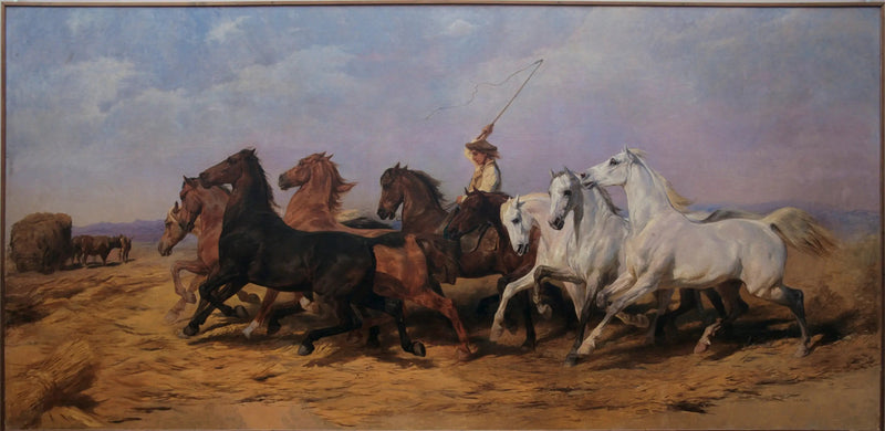 La Foulaison del grano in Camargue - Rosa Bonheur
