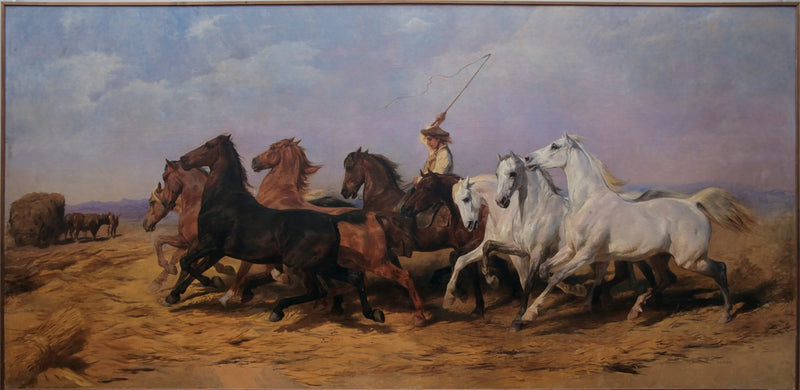 La Foulaison del grano in Camargue - Rosa Bonheur