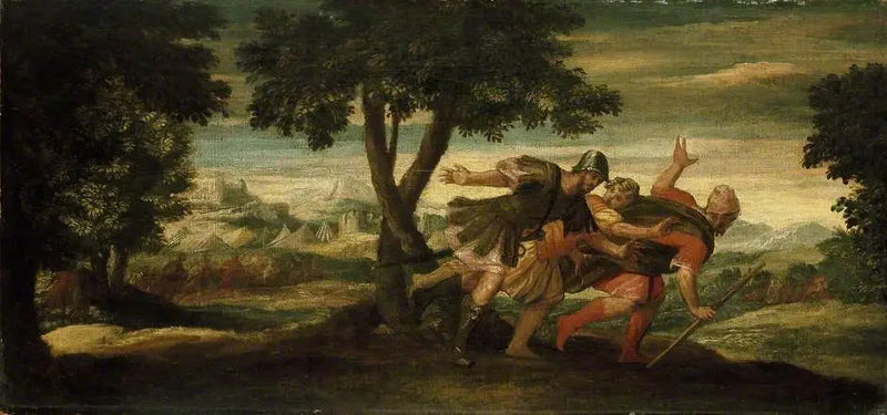 La fuga di Achior dal campo di Oloferne - Paolo Veronese