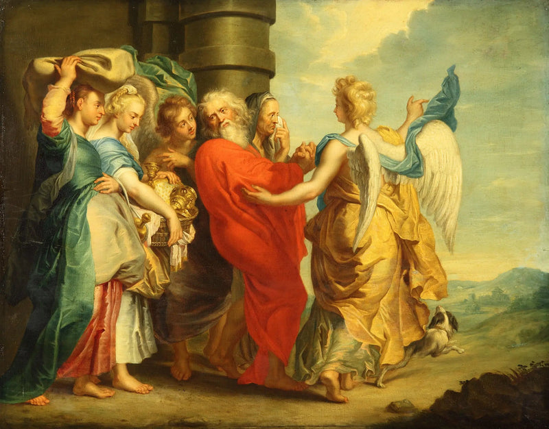 La fuga di Lot e delle sue figlie - Peter Paul Rubens