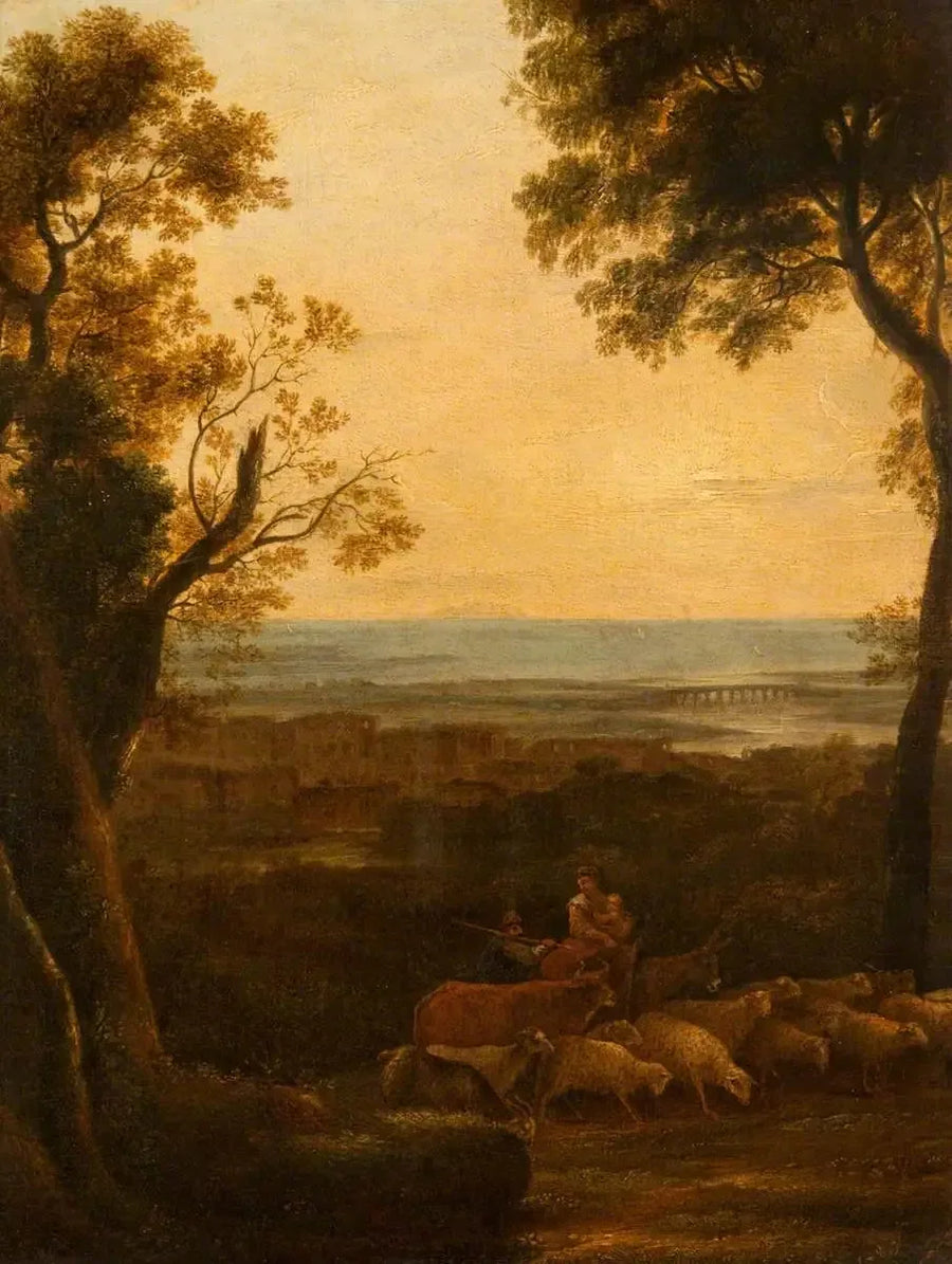 La fuga in Egitto - Claude Lorrain