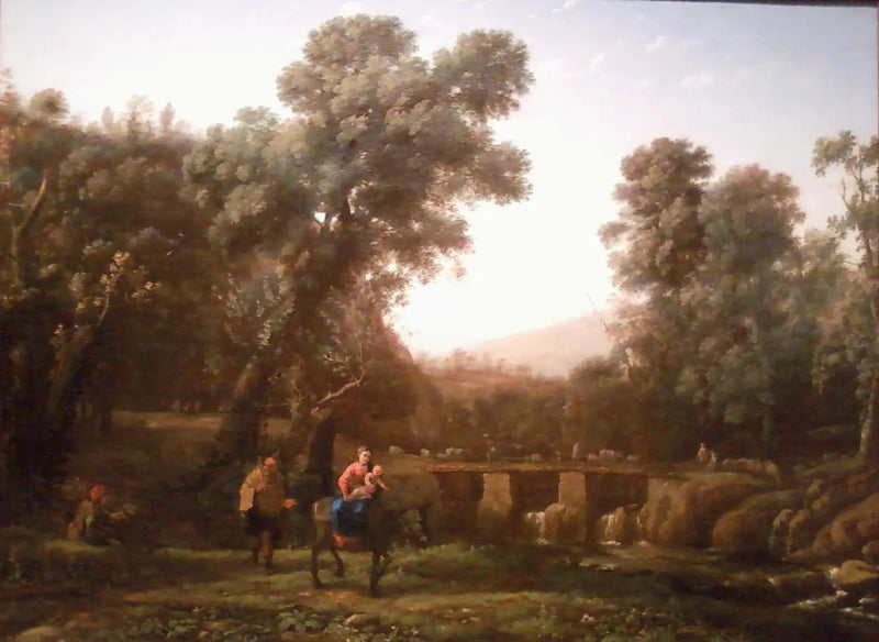 La Fuga in Egitto - Claude Lorrain