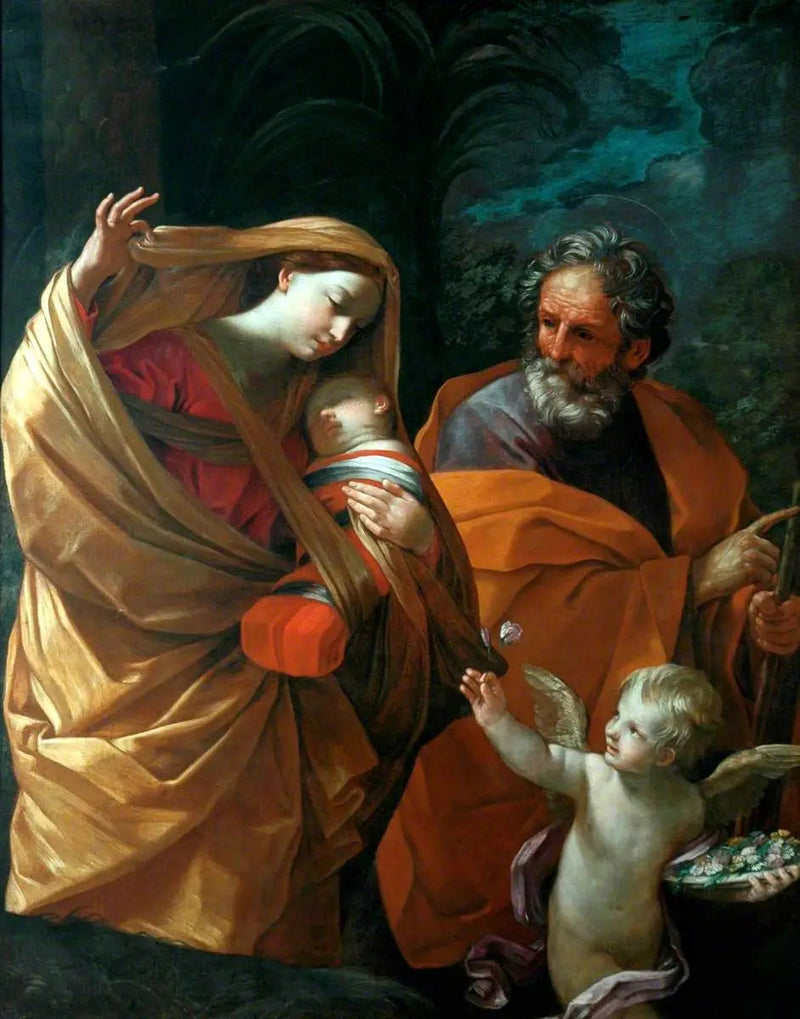 La fuga in Egitto - Guido Reni