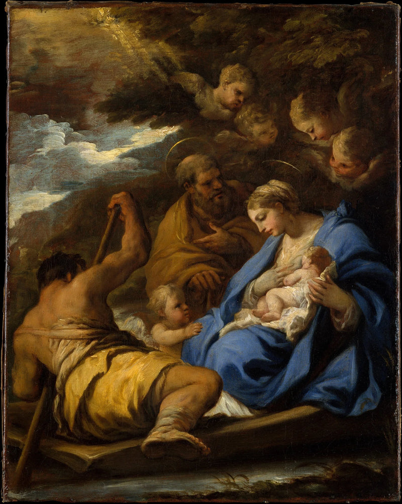 La fuga in Egitto - Luca Giordano