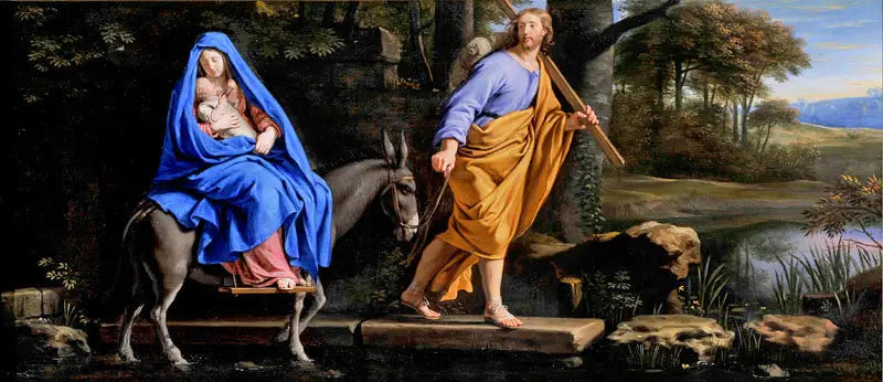 La fuga in Egitto - Philippe de Champaigne
