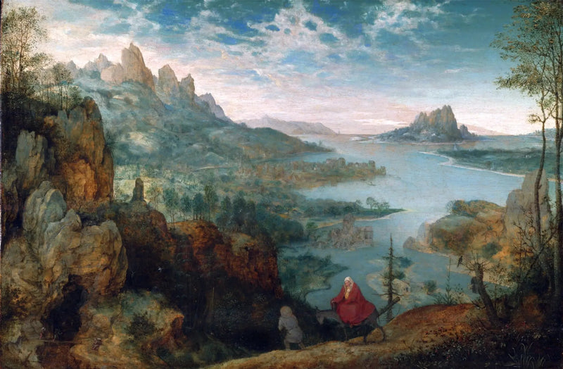 La Fuga in Egitto - Pieter Brueghel il Vecchio