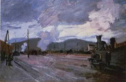 La Stazione di Argenteuil - Claude Monet