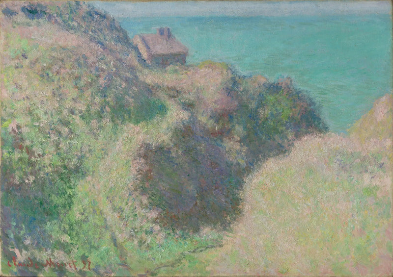 La Gola di Varengeville, tardo pomeriggio - Claude Monet