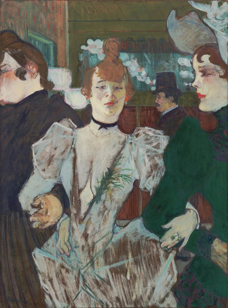 La Goulue che entra al Moulin-Rouge - Henri de Toulouse-Lautrec
