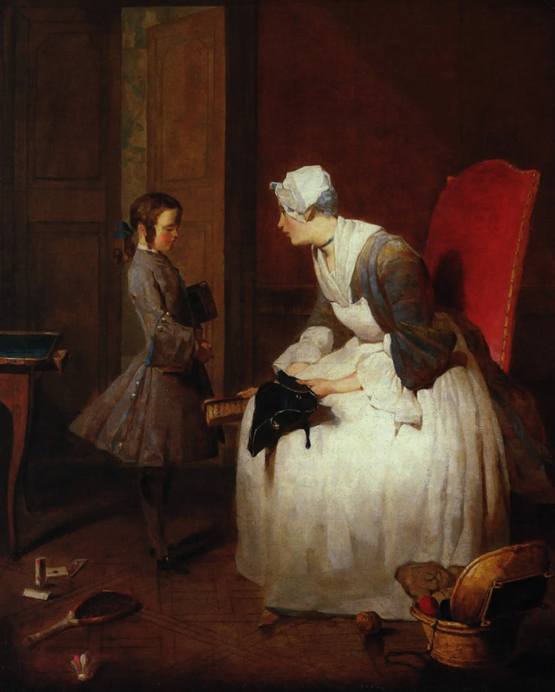 La Governante - Jean Simeón Chardin