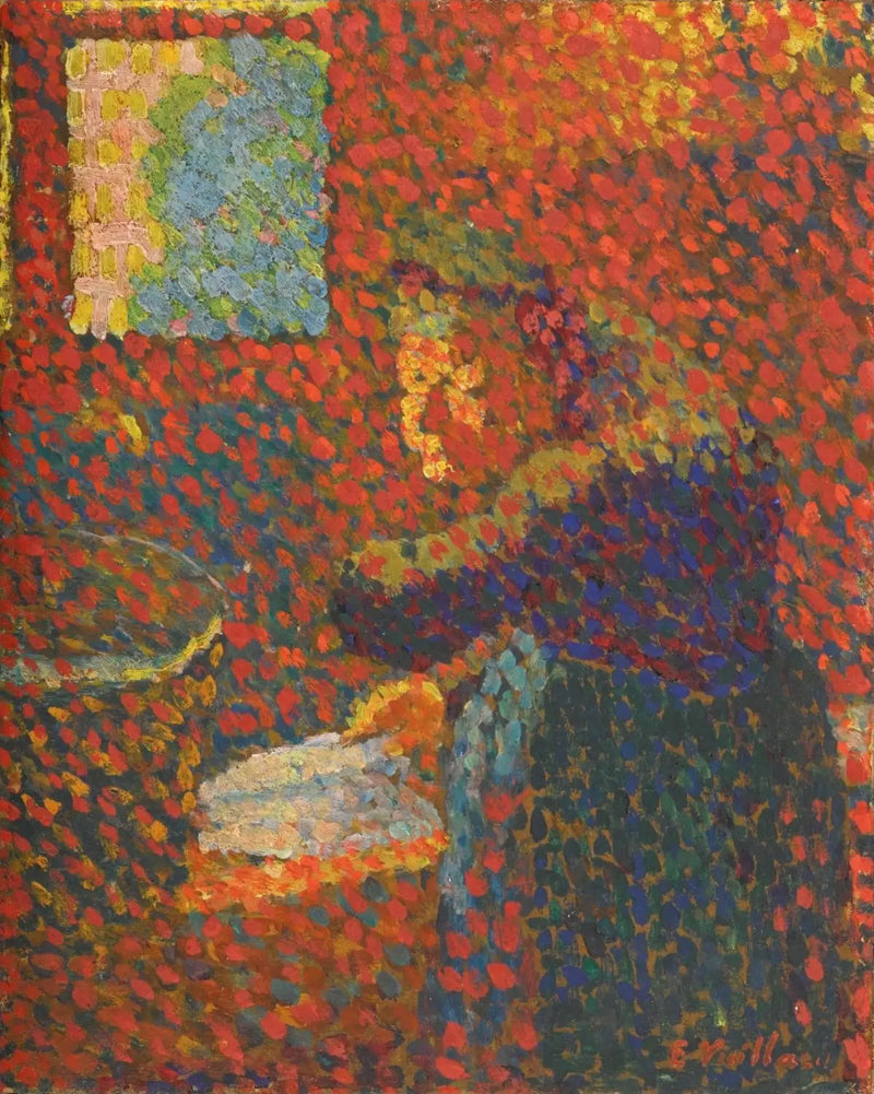 La nonna al lavandino - Édouard Vuillard