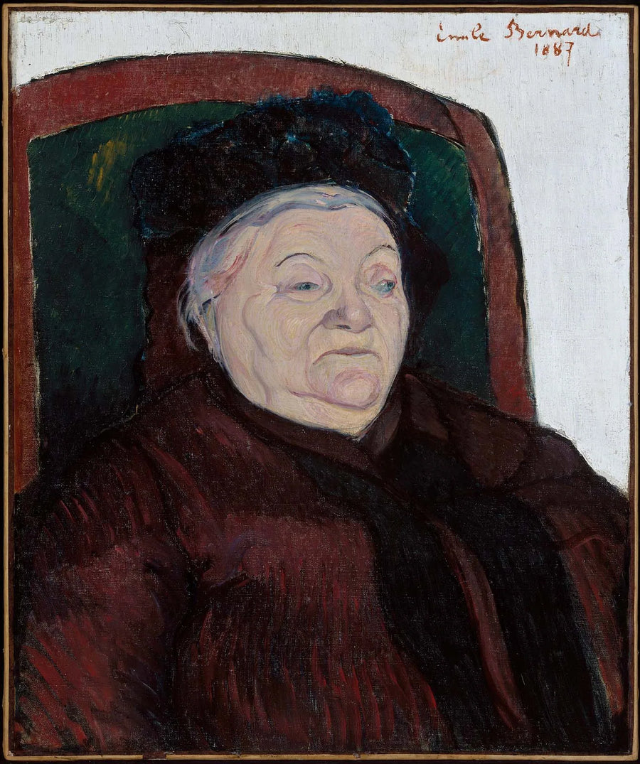 La nonna dell'artista - Émile Bernard