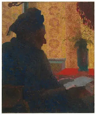 La nonna Michaud in controluce - Édouard Vuillard