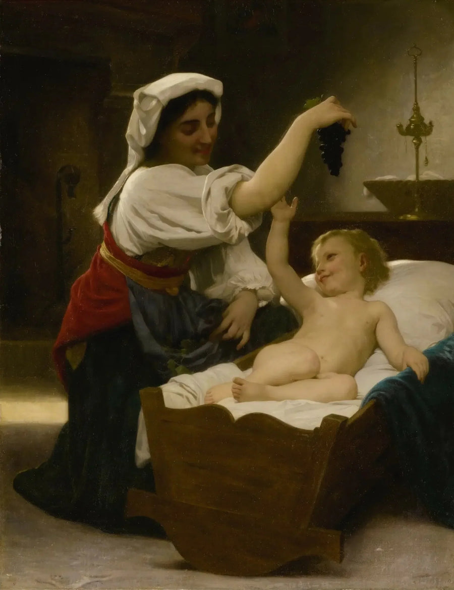 Il grappolo d'uva (prima riduzione) - Bouguereau