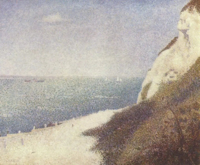 La Strada del Bas-Butin, Honfleur - Georges Seurat
