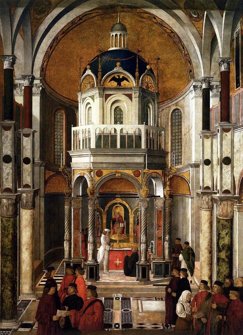 La guarigione di Pietro dei Ludovici - Gentile Bellini