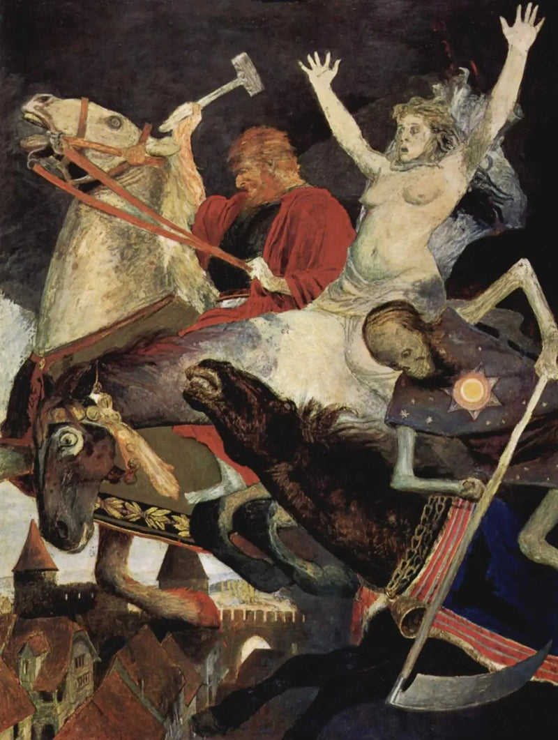 La Guerra - Arnold Böcklin