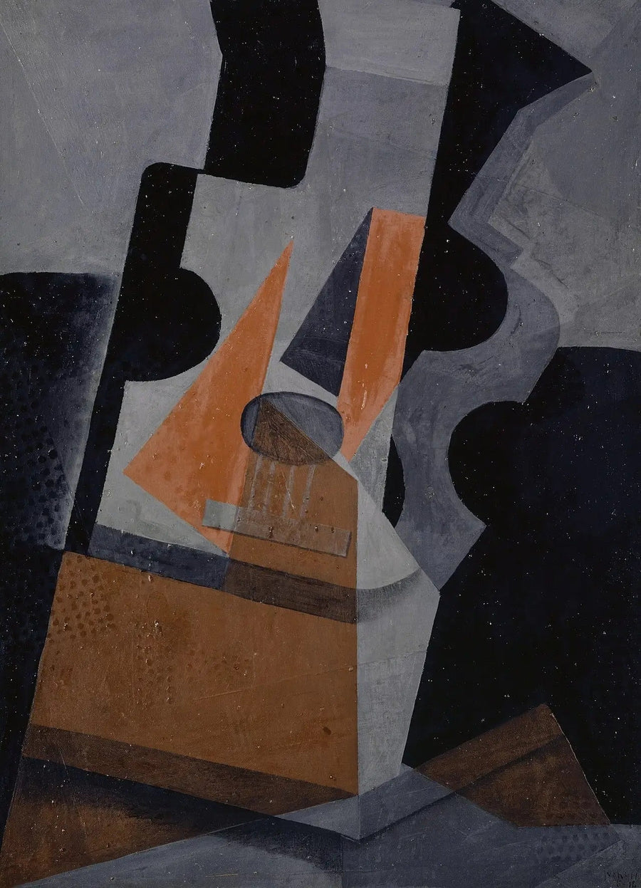 La chitarra (Natura morta con chitarra) - Juan Gris