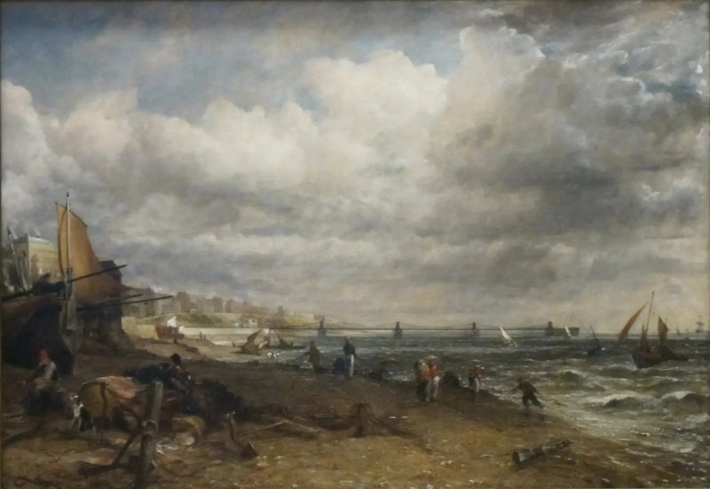 La jetée della catena, Brighton - John Constable