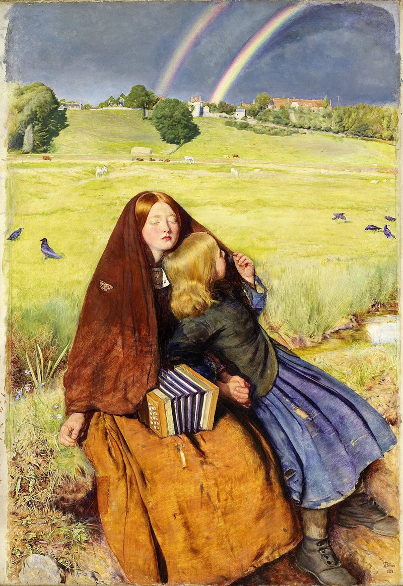 La Giovane Cieca - John Everett Millais