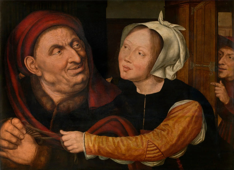 La giovane cortigiana - Quentin Metsys