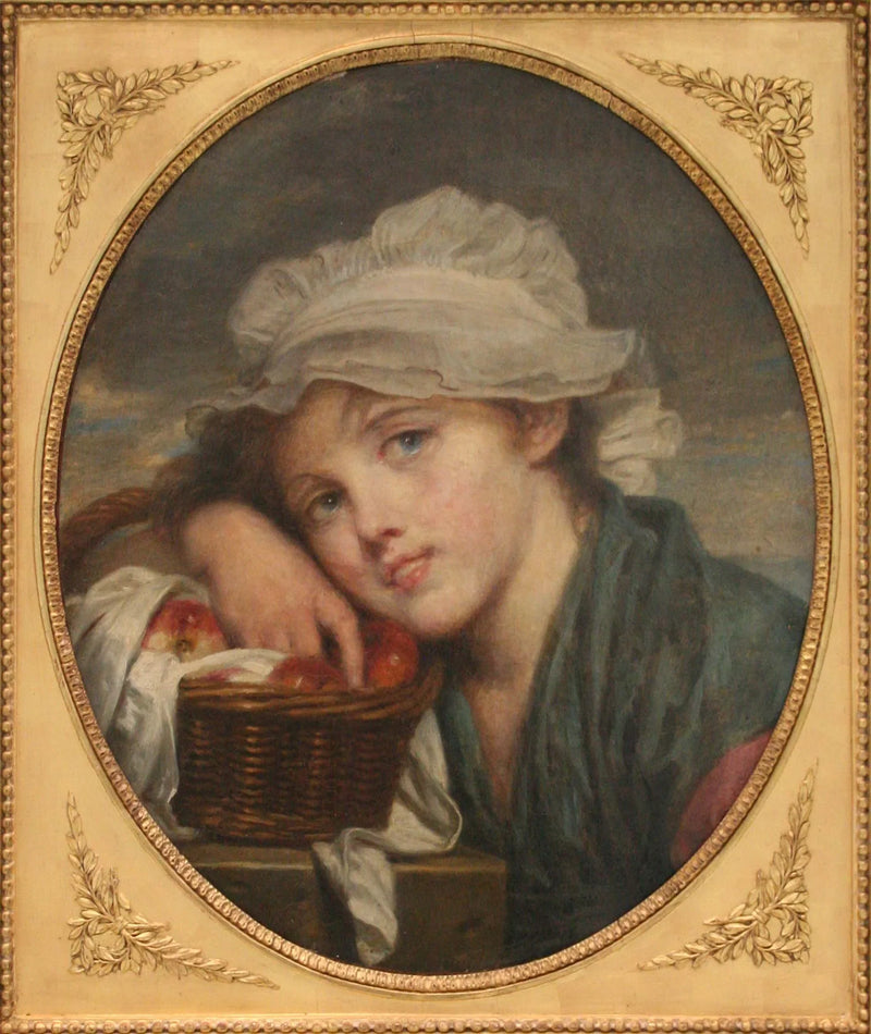 La giovane ragazza nel cesto - Jean-Baptiste Greuze
