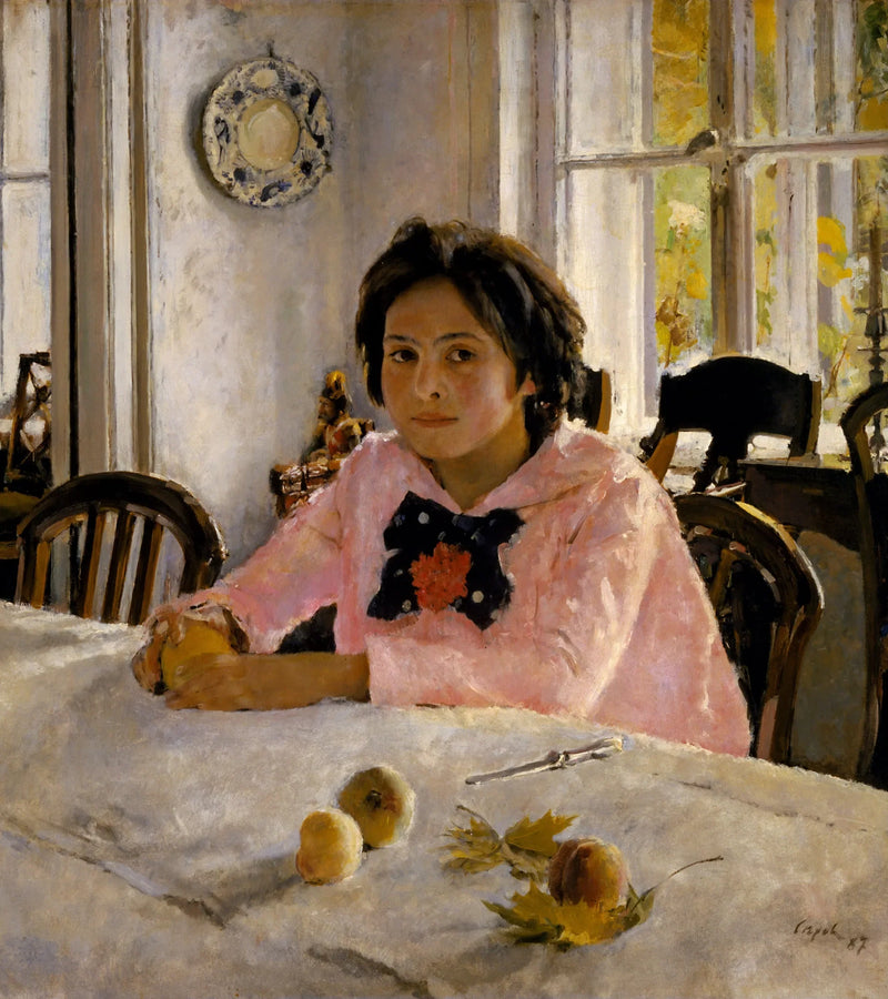La ragazza con le pesche - Valentin Serov