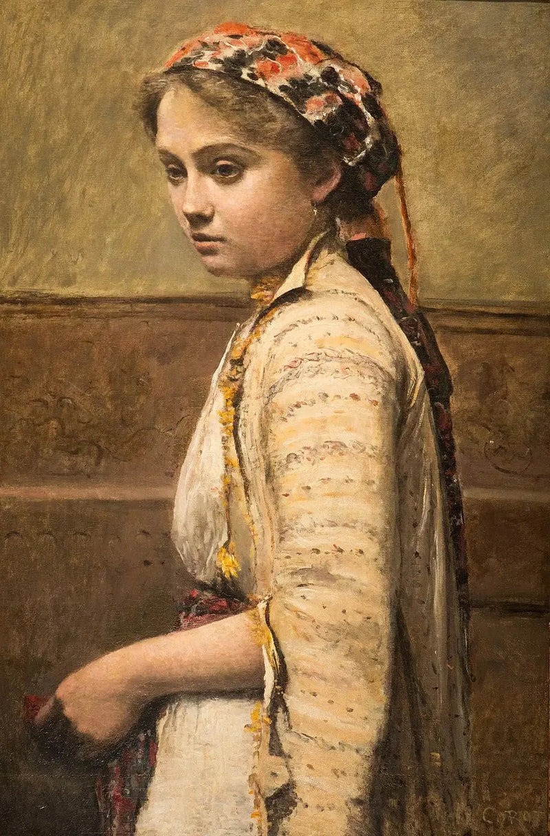 La giovane Greca - Jean-Baptiste Camille Corot
