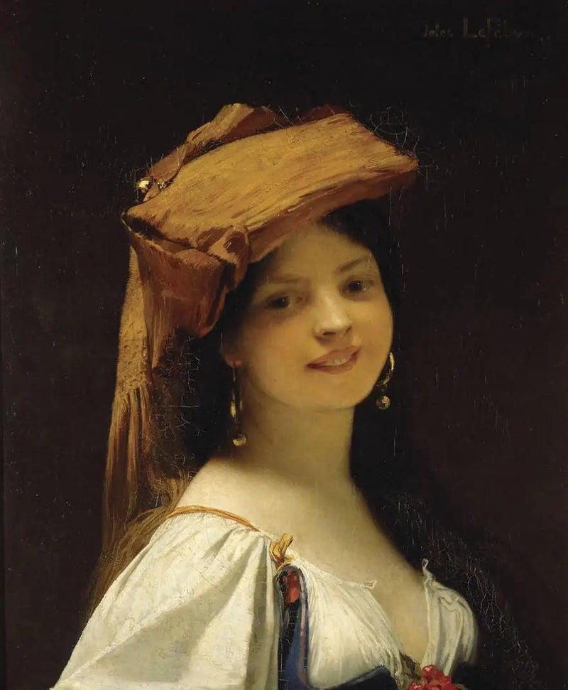 La Giovane Ridente - Jules Lefebvre