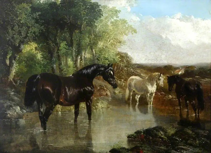 La giumenta da monta - John Frederick Herring, Sr.