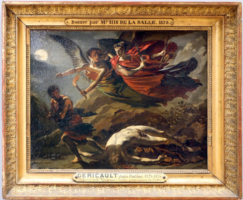 La Giustizia e la Vendetta divina che inseguono il crimine - Théodore Géricault
