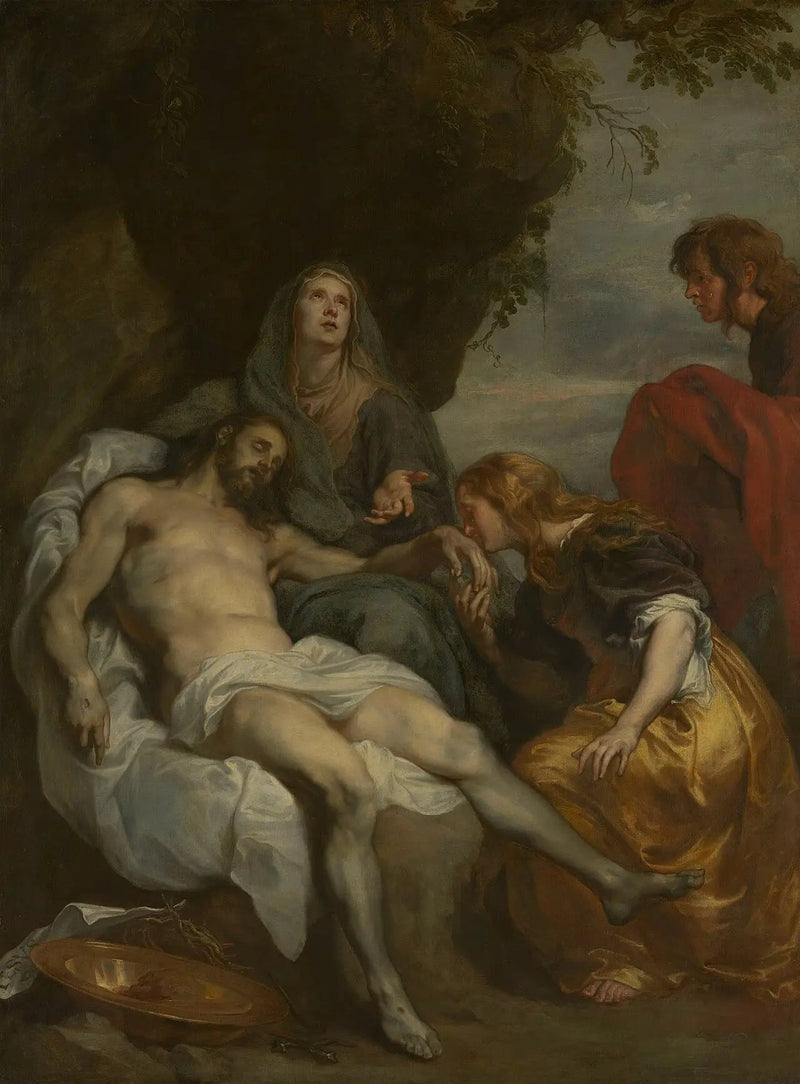 La Lamentation sul Cristo morto - Antoine van Dyck