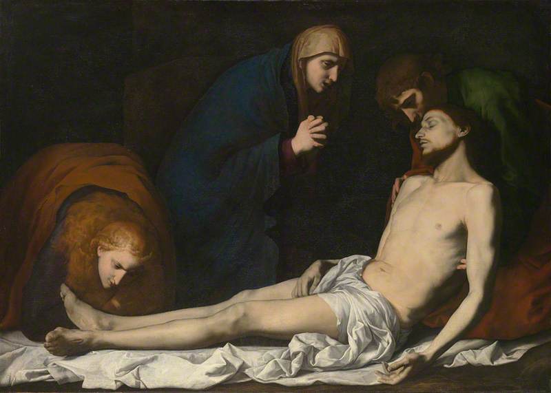 La Lamentation sul Cristo morto - Jusepe de Ribera