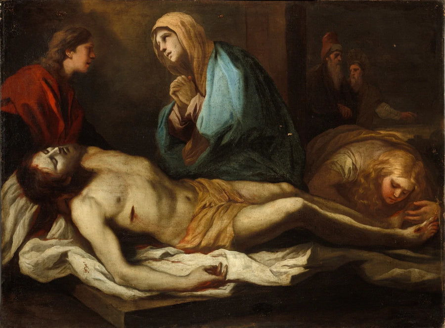 La Lamentation sul Cristo morto - Luca Giordano
