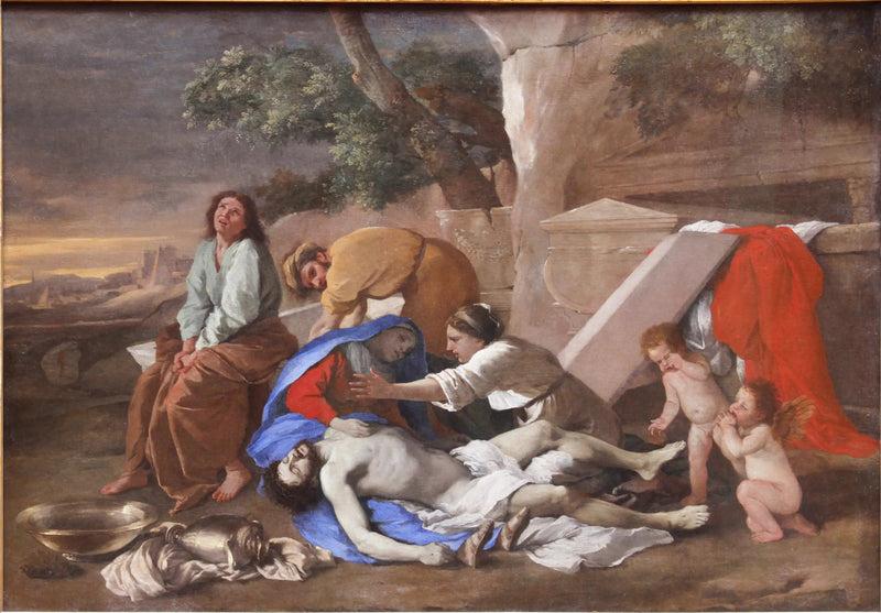 La Lamentation sul Cristo - Nicolas Poussin