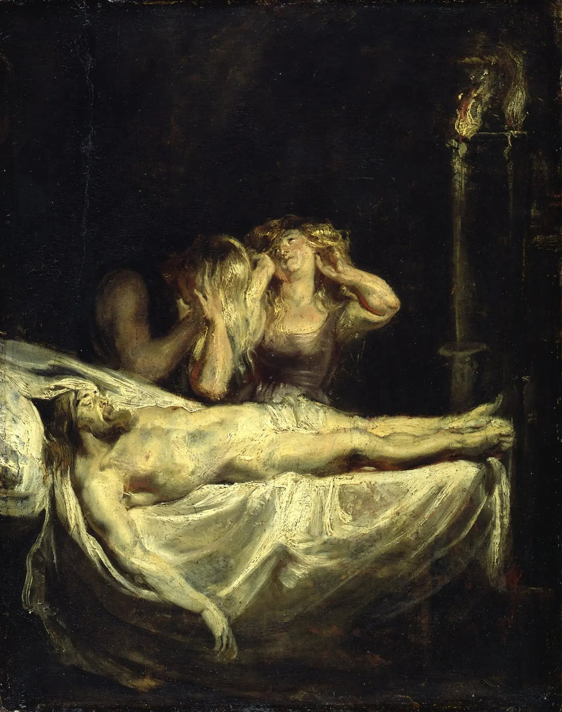 La lamentation sur le corps du Christ mort - Pietro Paolo Rubens