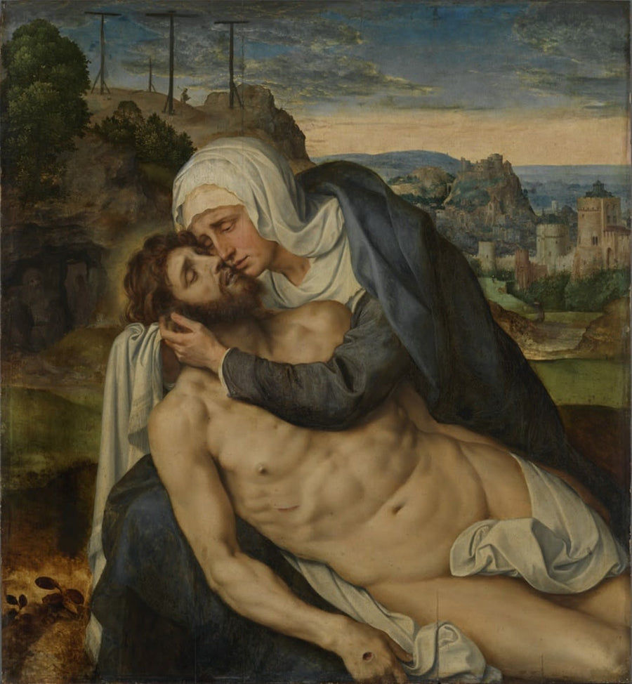 La lamentation sul corpo di Cristo morto - Quentin Metsys