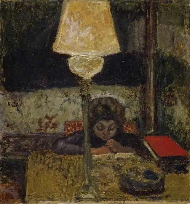 La lampada ad olio - Pierre Bonnard