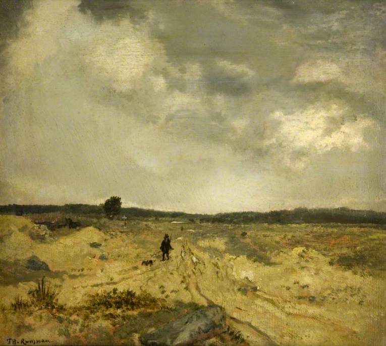 La brughiera - Théodore Rousseau