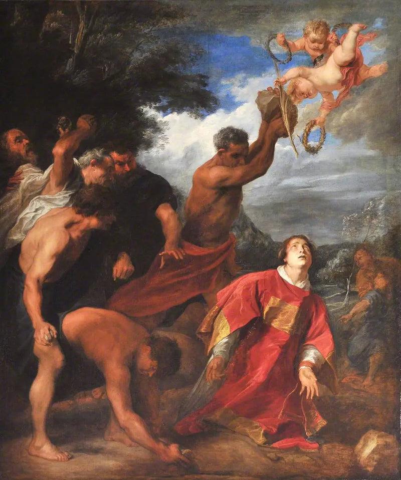 La lapidazione di san Stefano - Antoine van Dyck