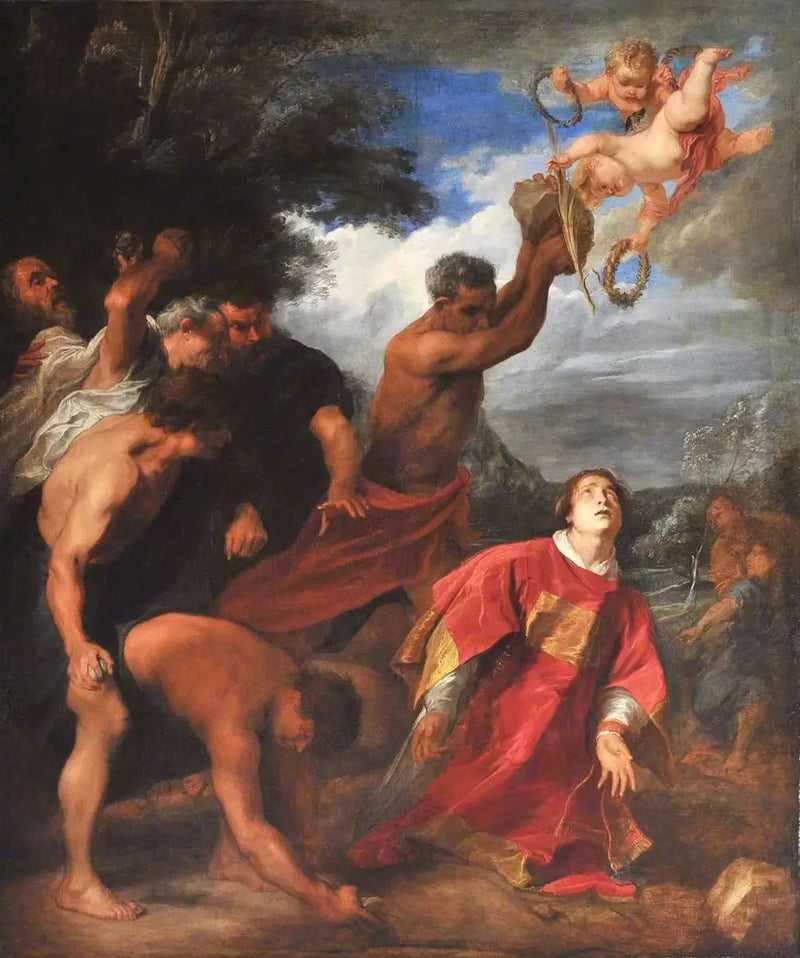 La lapidazione di san Stefano - Antoine van Dyck