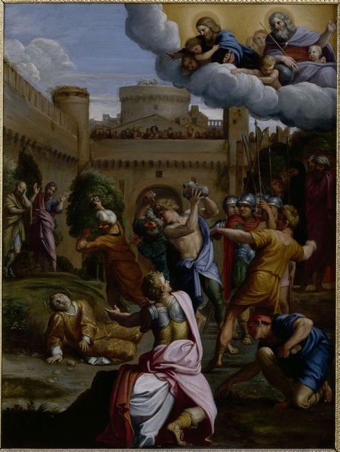 La lapidazione di San Stefano - Domenichino
