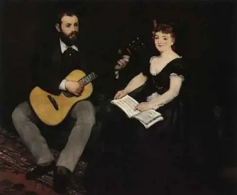 La lezione di musica - Édouard Manet