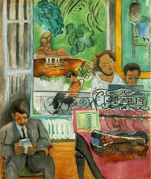 La Lezione di musica - Henri Matisse