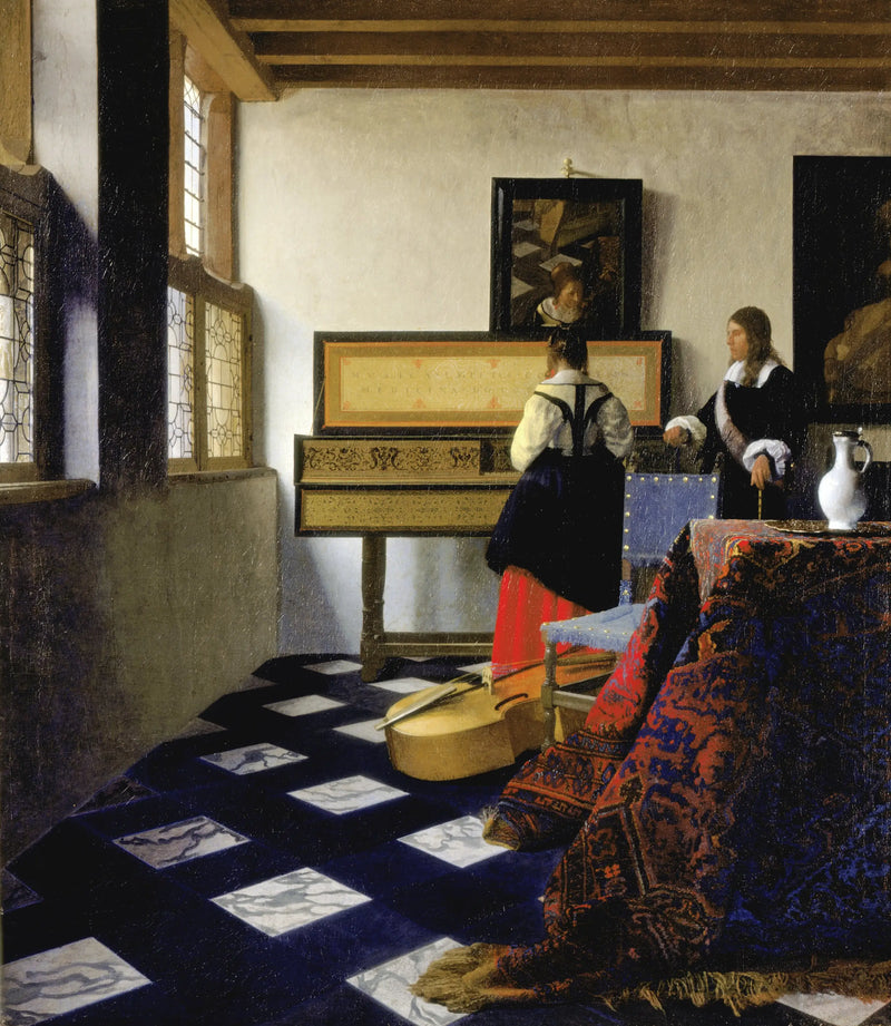 La Lezione di musica - Johannes Vermeer