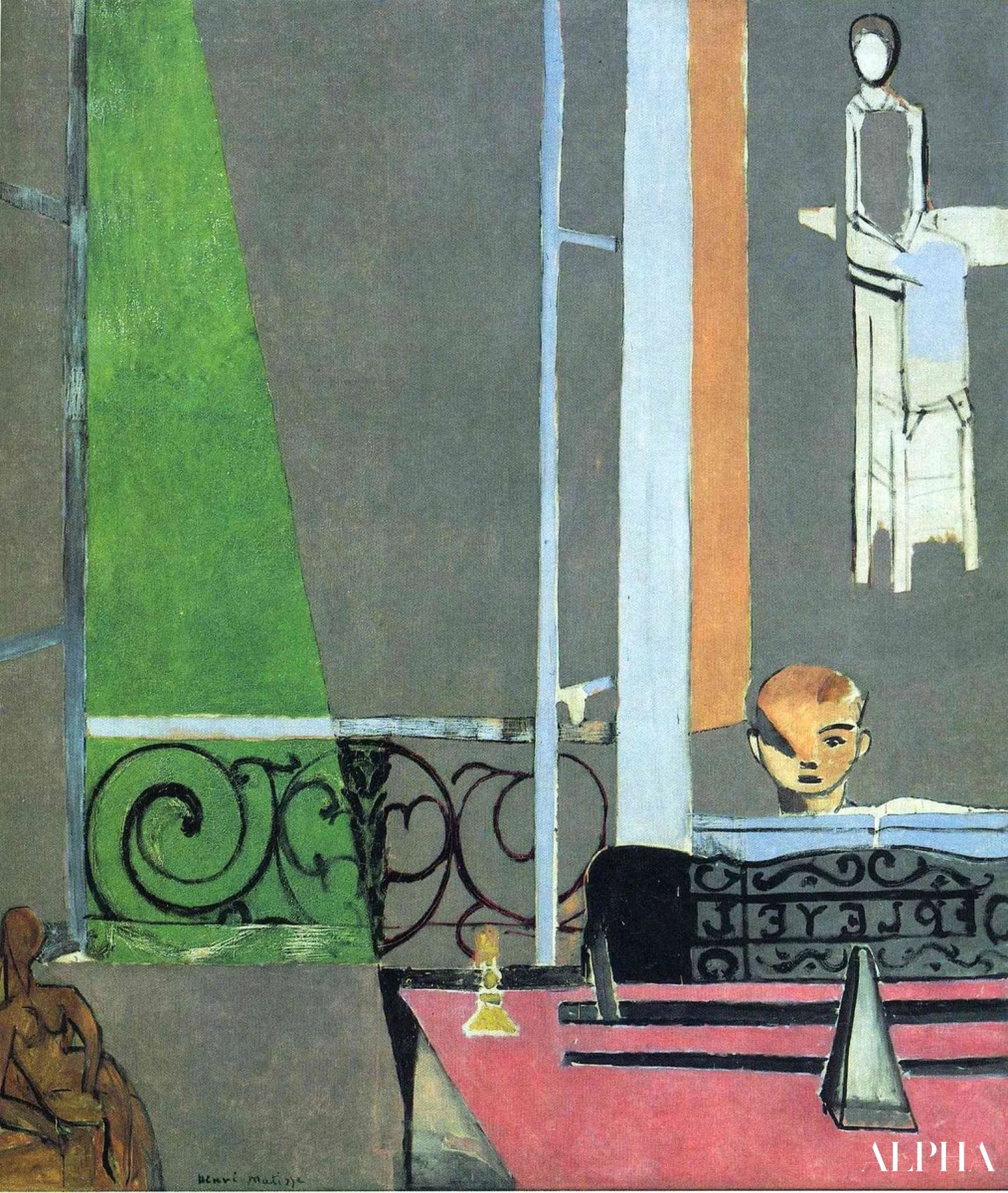 La lezione di pianoforte - Matisse - Riproduzioni di quadri e dipinti di alta gamma