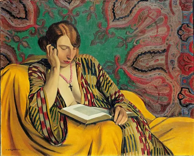 La Lectrice - Félix Vallotton - Alpha Reproduction