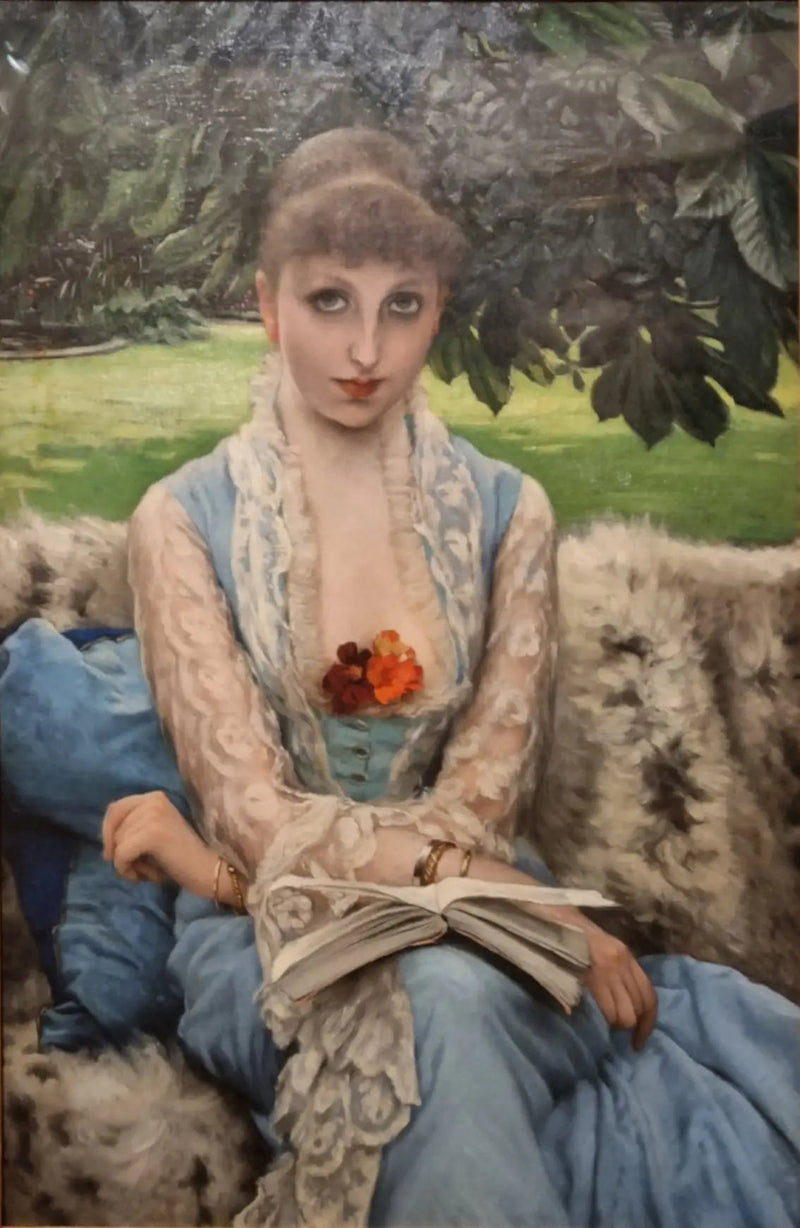 La lettura nel parco - James Tissot