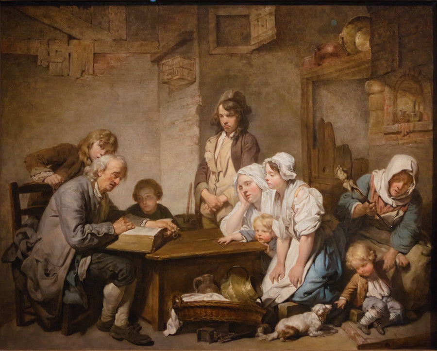 La Lettura della Bibbia - Jean-Baptiste Greuze