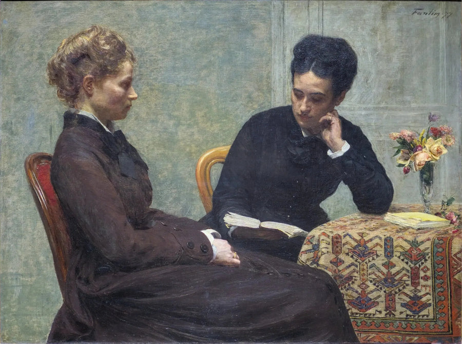 La lettura - Henri Fantin-Latour